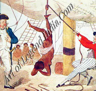 The Slave Traders Slave ships continued to carry Africans across the Atlantic long after the slave trade was abolished in England, in 1807. The slavers used fast maneuverable ships, and were not controlled until the age of steam.
