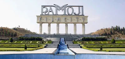 Ramoji Film City in Hyderabad District in Telangana