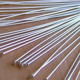 Sterling Silver Headpins