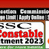 SSC GD Constable Online Form 2023