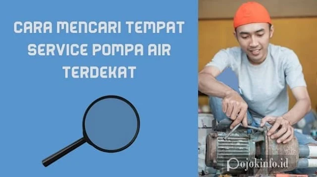 service pompa air terdekat