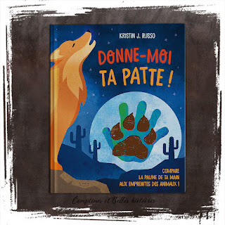 Donne moi ta patte, livre pour les enfants sur les empreintes d'animaux d'Europe. Editions Kimane.