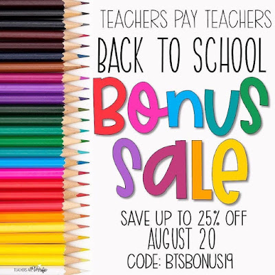 Teachers Pay Teachers Boost Sale #tptbonus19