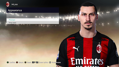 PES 2021 Tattoo Zlatan Ibrahimovic