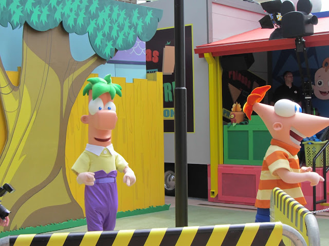 Phineas and Ferb Meet and Greet Disney's Hollywood Studios Disney World