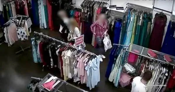Tentativă de furt la H&M. Două tinere au rupt etichetele de la patru produse vestimentare, dar au fost prinse la timp de agentul de pază