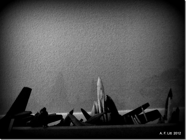 Model Graveyard.  Gresham, Oregon.  January 27, 2012.