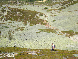 Descenso del Collado del Alto del Abranal