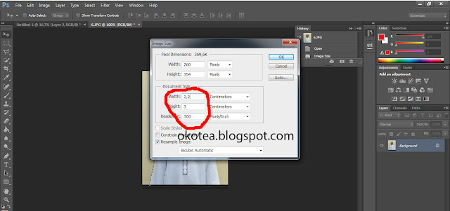 cara cepat membuat pas foto dengan phhotoshop cs6