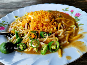 Original Stulang Laut Mee Rebus. Seaside Comfort Dish in the Happy Memories of Johor Folks