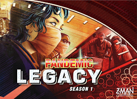 Pandemic Legacy board game - Matt Leacock, Rob Daviau