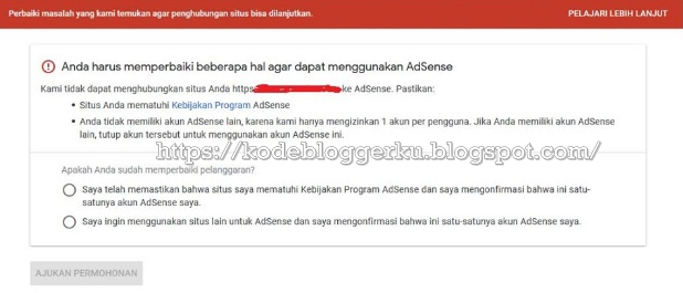 2 Cara Mengatasi Akun AdSense Terkait dengan Email Lainnya