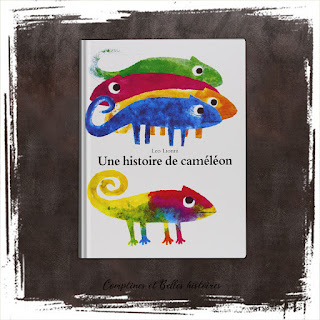 Une histoire de caméléon, de Leo Lionni  (Editions Ecole des Loisirs, 1975) livre pour enfants sur les couleurs