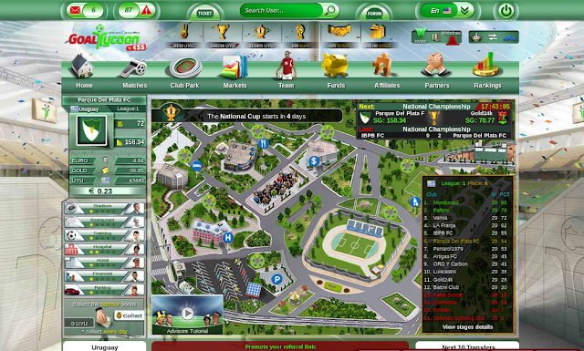 Inicio GoalTycoon