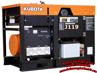 Máy phát điện Kubota 18.8kva J119