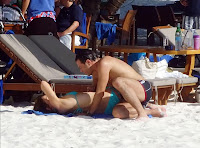 Geri Halliwell Bikini Pictures Ruined By Italian Douchebag