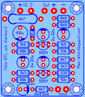 Filter BTL 2 Transistor