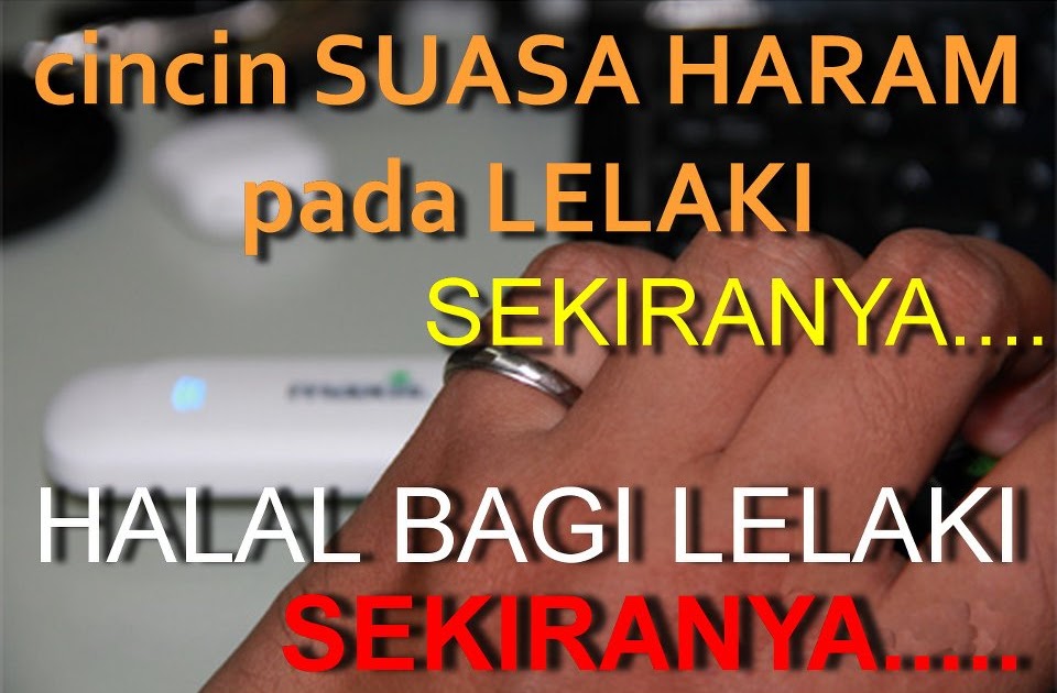 Yang Tidak Bernama: Hukum Lelaki Memakai Cincin Suasa