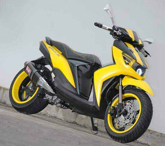 Foto Modifikasi Yamaha Mio GT 125cc ~ Simple Acre