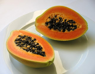 Papaya healthy fruits