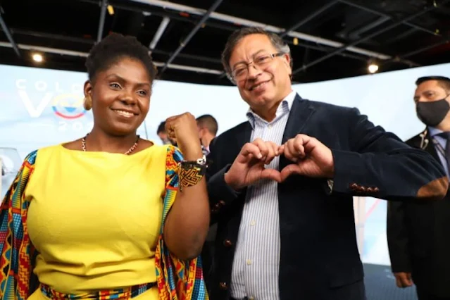 Gustavo Petro e Francia Marquez