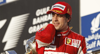F1 Bahrain GP 2010: victory of Alonso and Ferrari doubled!