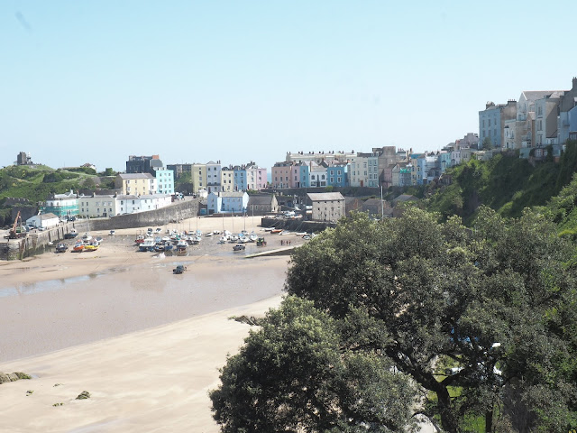 Tenby North Beach Colourful Houses