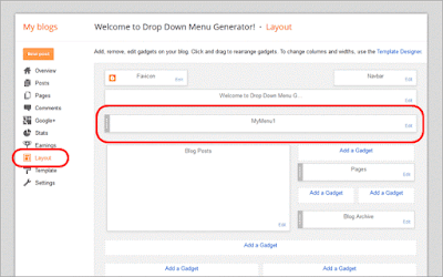 "Blog Advice" "Solve your Bangla Font Problem" "Add Drop Down Menu in Blogger"