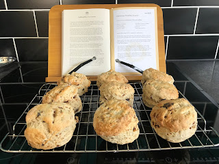 Christmas Pudding Scone