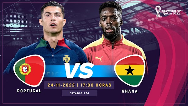 Ver en directo el Portugal - Ghana