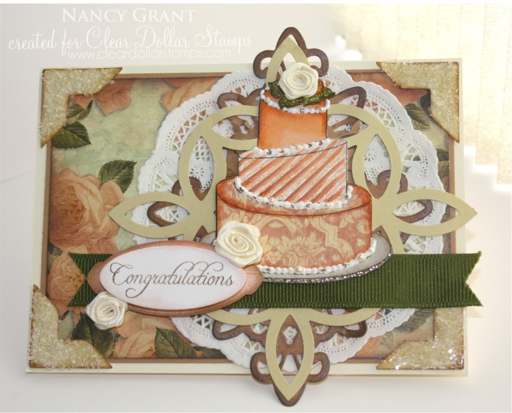 ALL CDSTAMPS LLC STAMP SETS USED Wedding Cake CARDSTOCK AND PAPERS Blank 