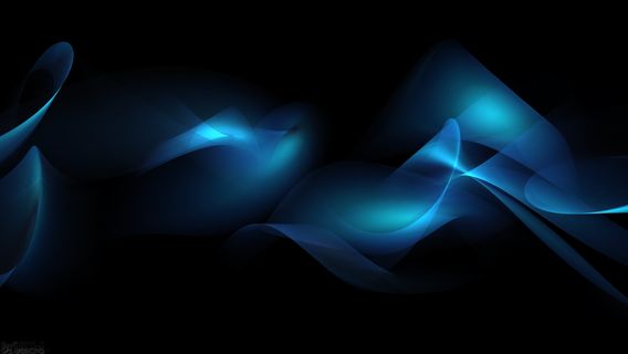 Abstract 3D Background blue HD
