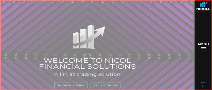 Обзор проекта nicolfinancialsolutions.com – развод! Мошенники. Nicol Financial Solutions отзывы трейдеров