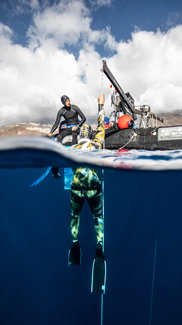 PJ Freediving Apnea Canarais Tenerfie - Fot. Cécile Bijon