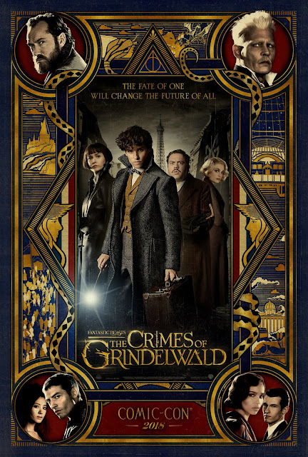 Cartaz de 'Os Crimes de Grindelwald' para a San Diego Comic-Con é revelado | Ordem da Fênix Brasileira