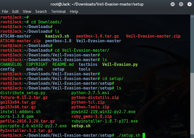 Cara Install Veil Evasion Framework di Kali Linux Terbaru