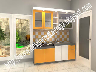 Desain Kitchen  Minimalis on Desain Kitchen Set Ini Cocok Untuk Rumah Type Minimalis Dengan