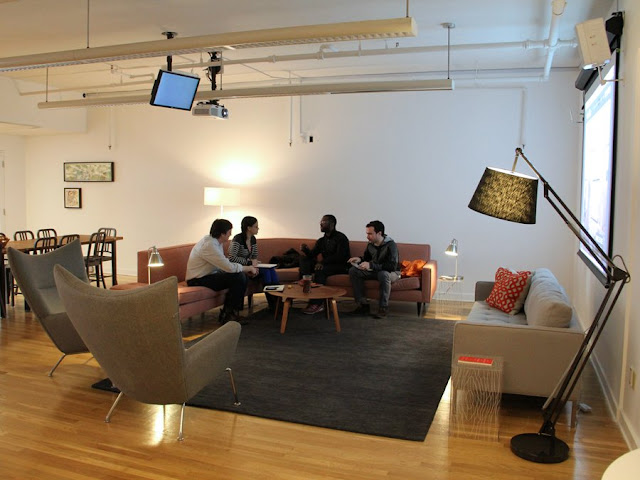 Desain Kantor: Melirik desain kantor Tumblr di New York City