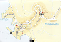 Mapa de Manarola.