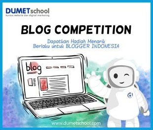 Ikuti Lomba Blog Setiap Bulan Di DUMETschool