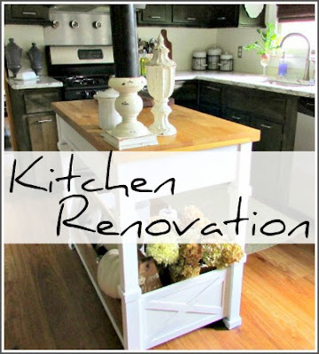 Kitchen renovation on a budget using the existing cabinetry