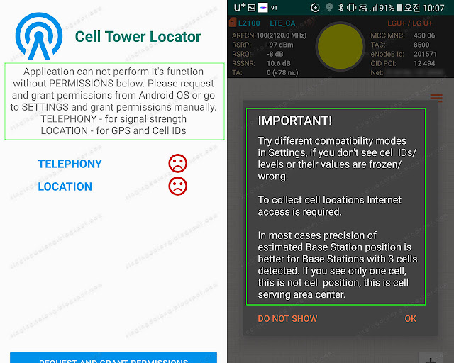 Cell phone base station access information app | Cell Tower Locator