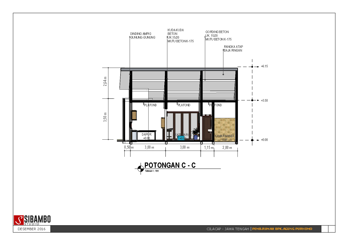 Model Rumah  Minimalis  Ukuran  7x7  Desain Rumah  Modern