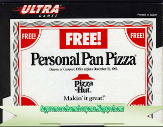 Free Printable Pizza Hut Coupons