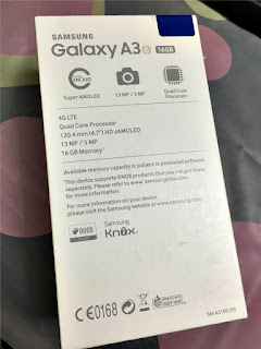 Cek Fitur Samsung Galaxy A3 2017 SM-A320F