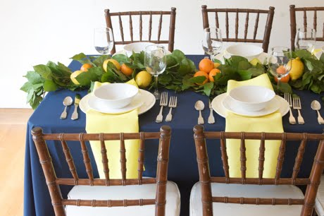Fruits and veggies make fabulous nonfloral centerpieces