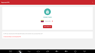 Captura de pantalla de ExpressVPN-Venezuela