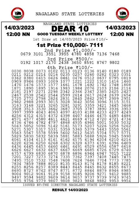 nagaland-lottery-result-14-03-2023-dear-10-good-tuesday-today-12-pm
