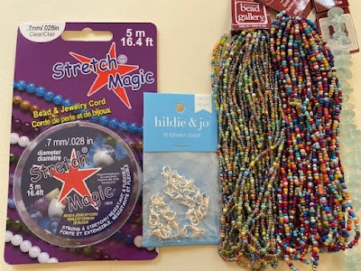 Beads and beading supplies for bracelet