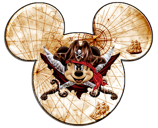 Imprimibles de Mickey Pirata, Segunda Parte.